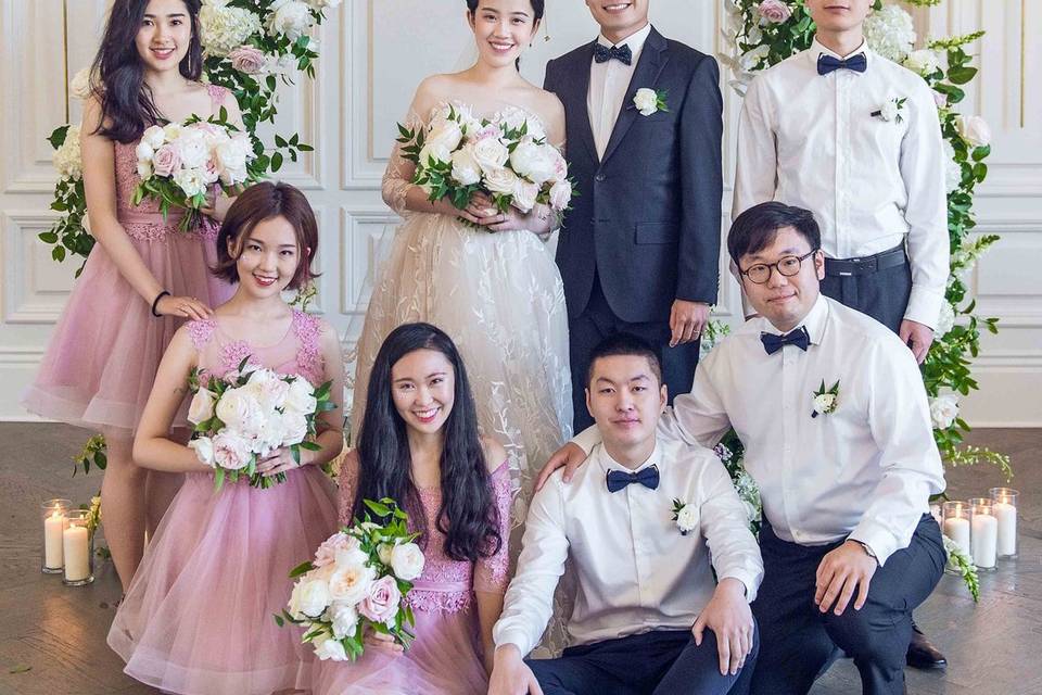 Mid-Age Bridal Look