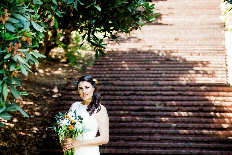 Beaming bride - Sarah Galli Photography