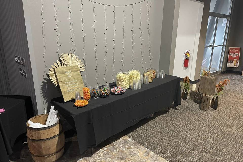 Snack table