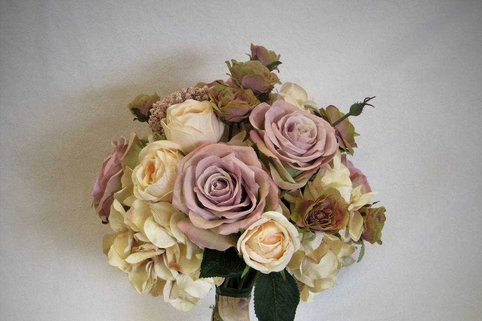 Silk floral bouquet