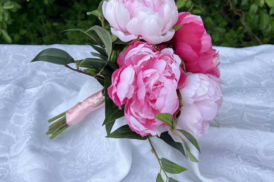 Pink peony