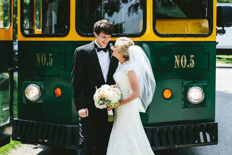 Bride and Groom, Trolley