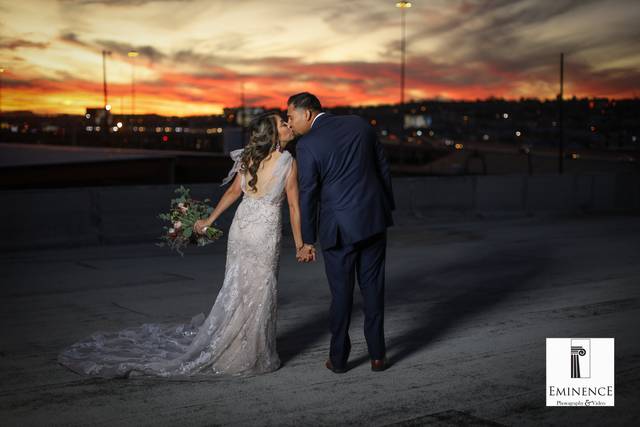 Roof top photo at sunset
