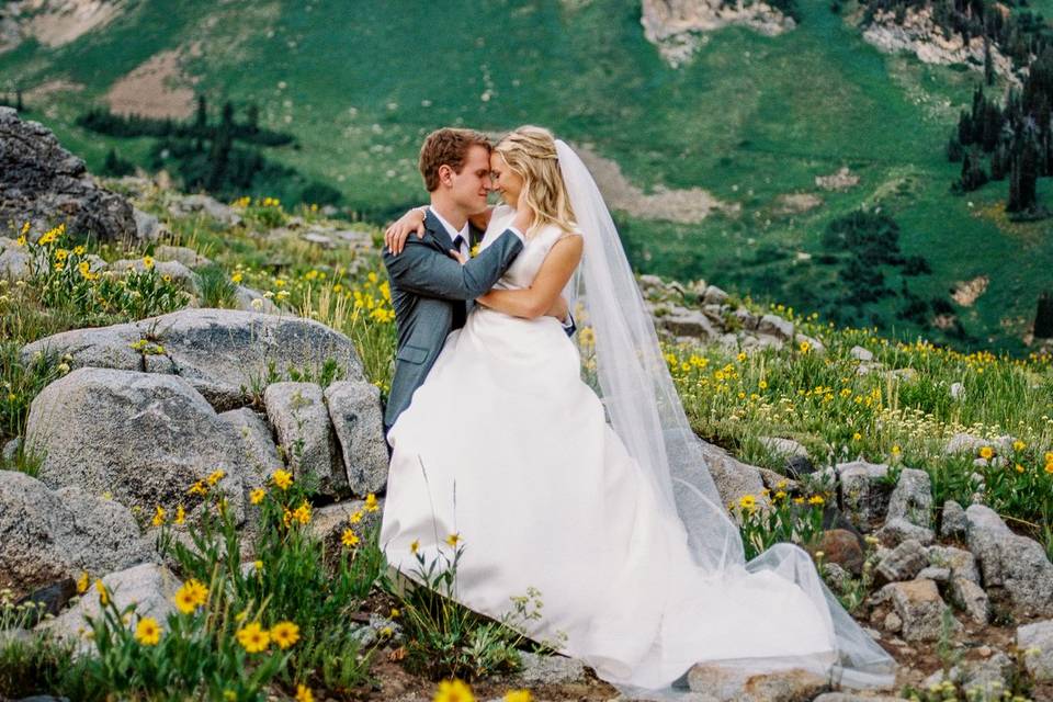 Albion Basin Bridal Session