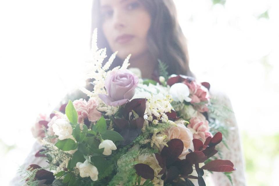 Overflowing bouquet - Emma Rae Visions