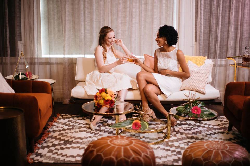 Mid-Century Modern Wedding