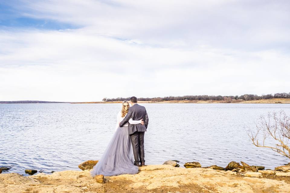 Waterfront wedding