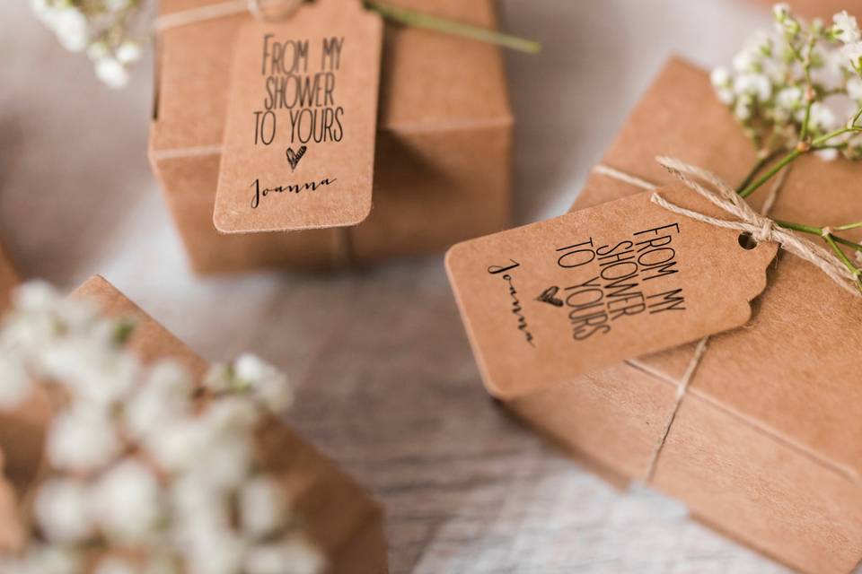 Shower Favor Stamp