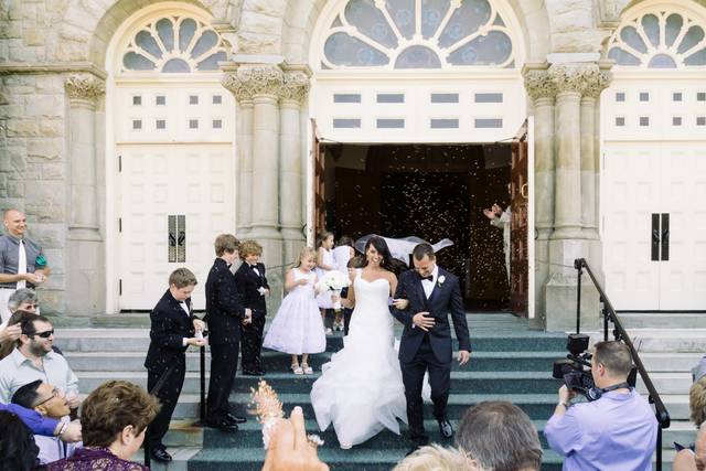 Congratulations on the Church Steps