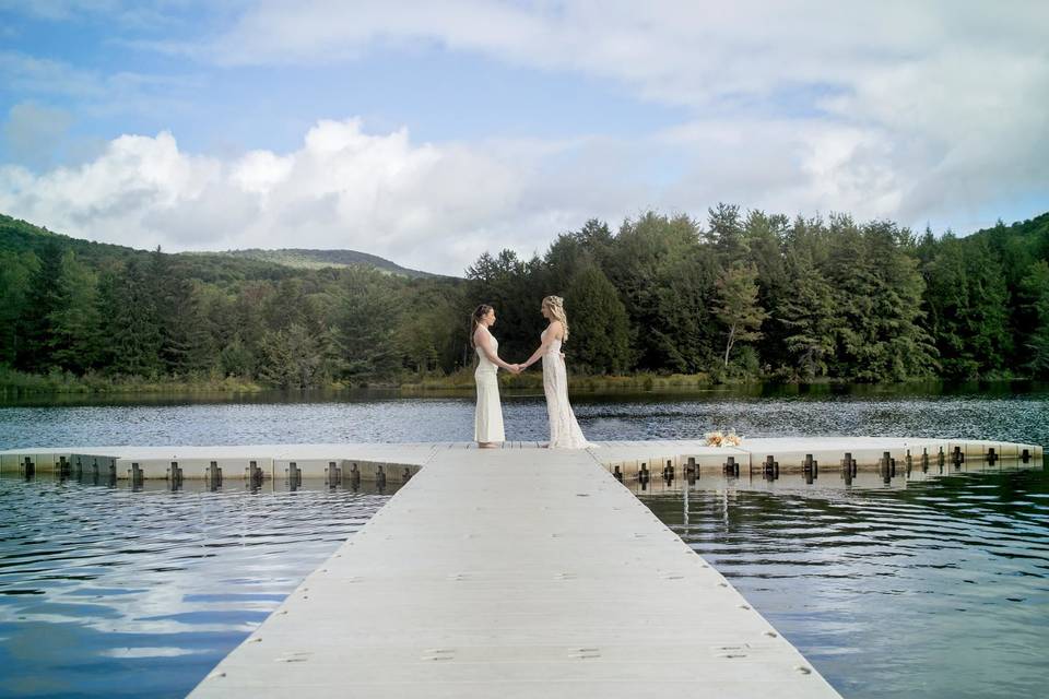 Catskill Lakeside Wedding