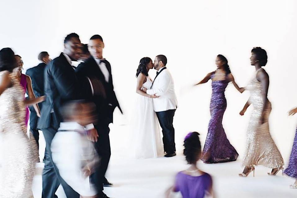 Wedding Party Blur
