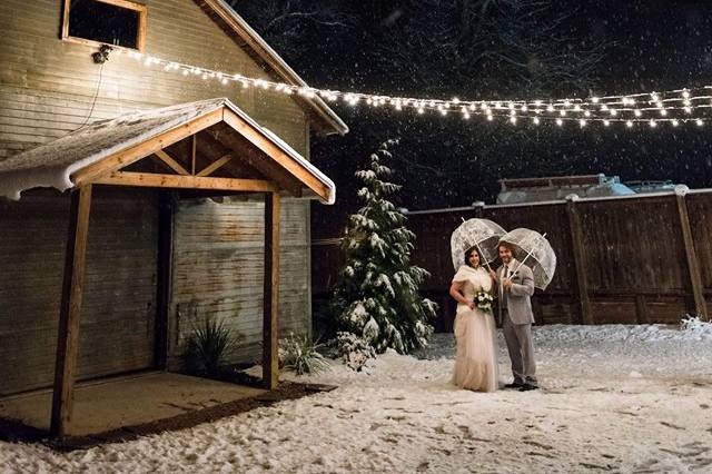 Wedding in the snow!