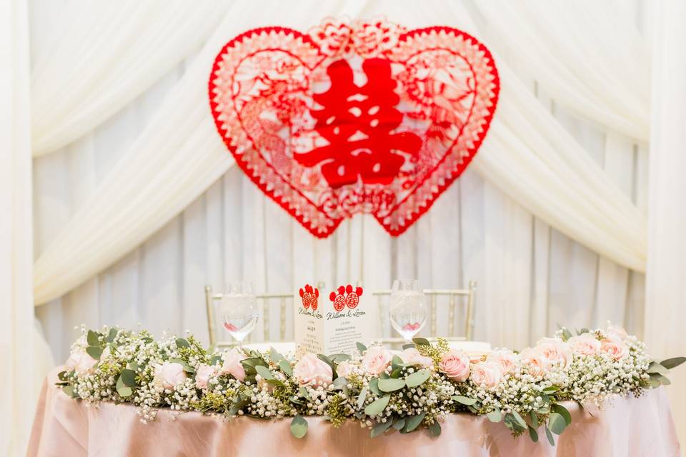 Sweetheart Table