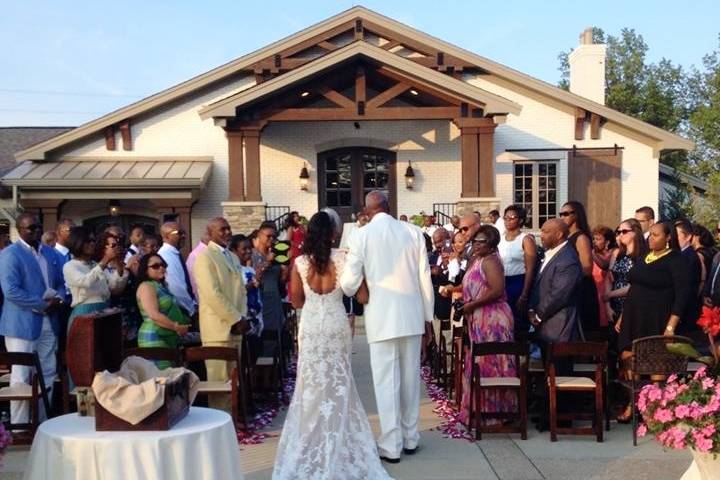 Manor House Wedding Ceremony