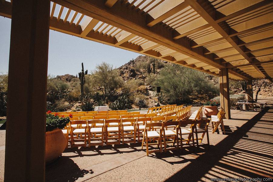 Desert ceremony shadows