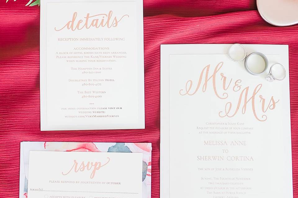 Wedding Invitation Suite