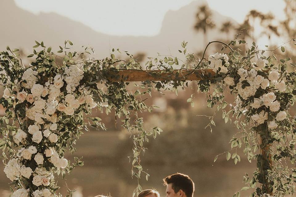 K&L just married golf cart