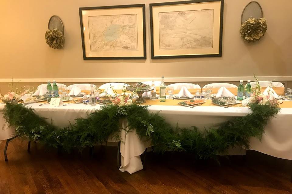 Head table