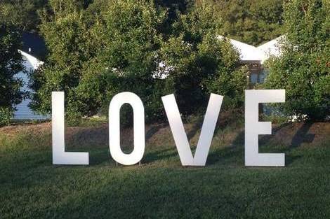 Love signage