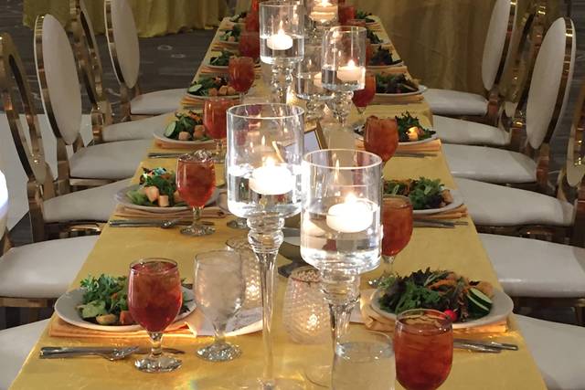 Gold Head table