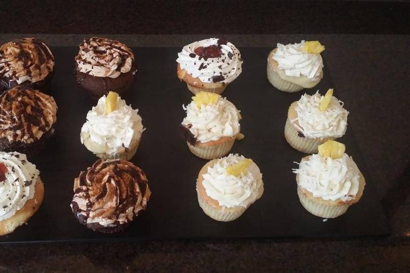 Cupcakes with frosting