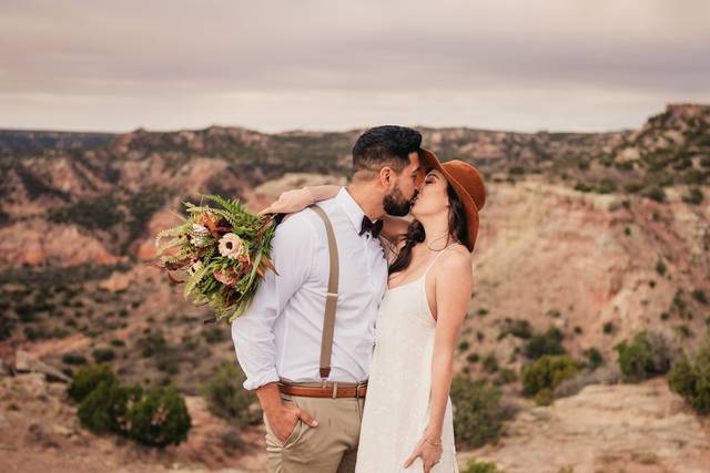 Kissing with a view