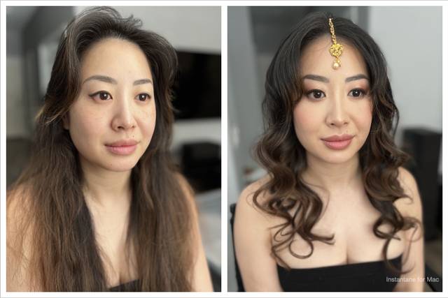 Elegant curls and details