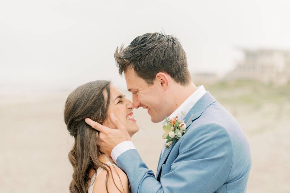 Folly Beach Wedding Day