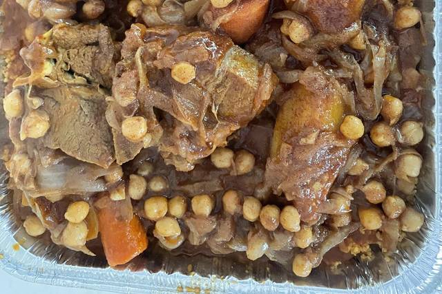 Couscous with lamb& vegetable