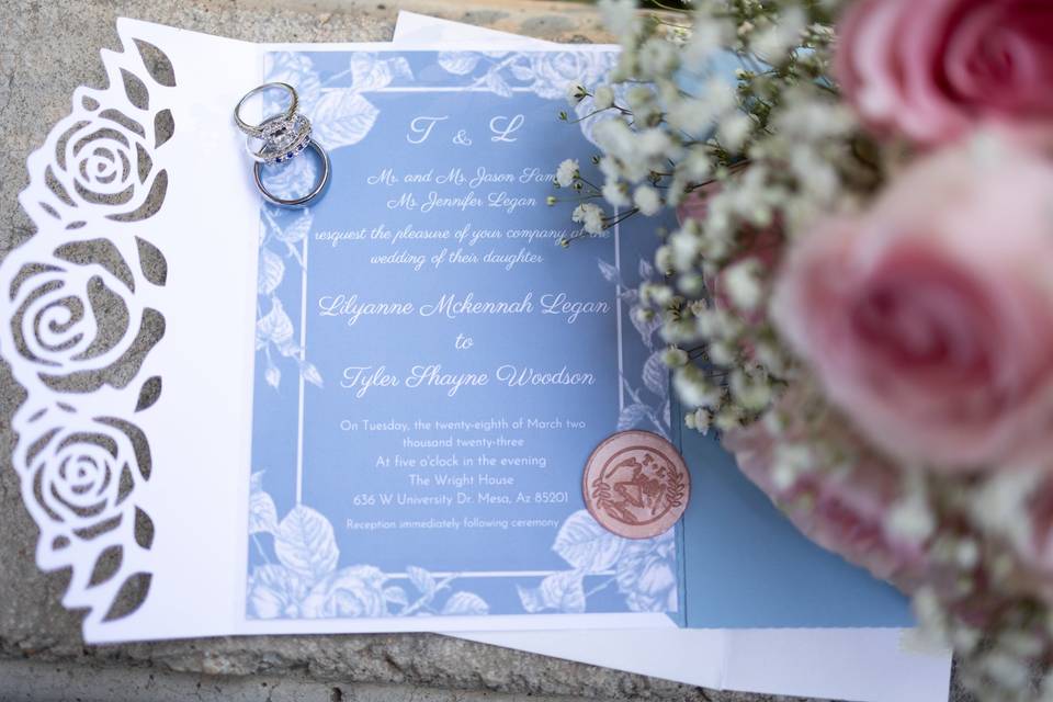 Lilyanne & Tyler invite