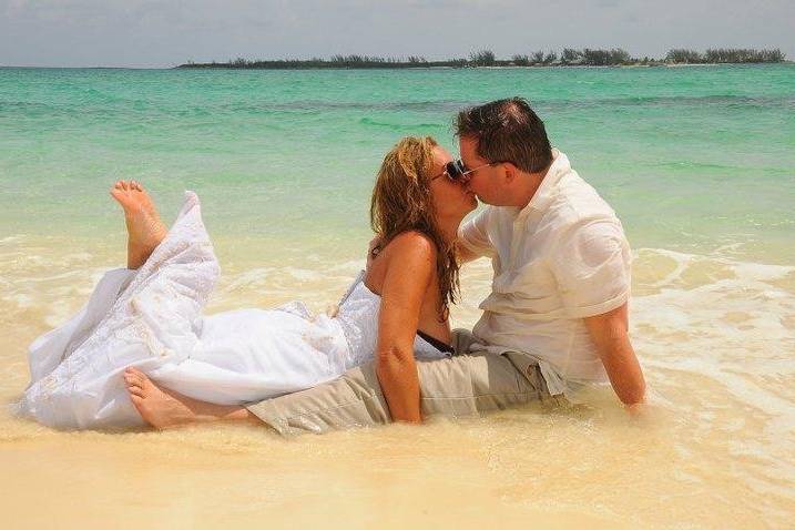 Beach Wedding Nassau Bahamas