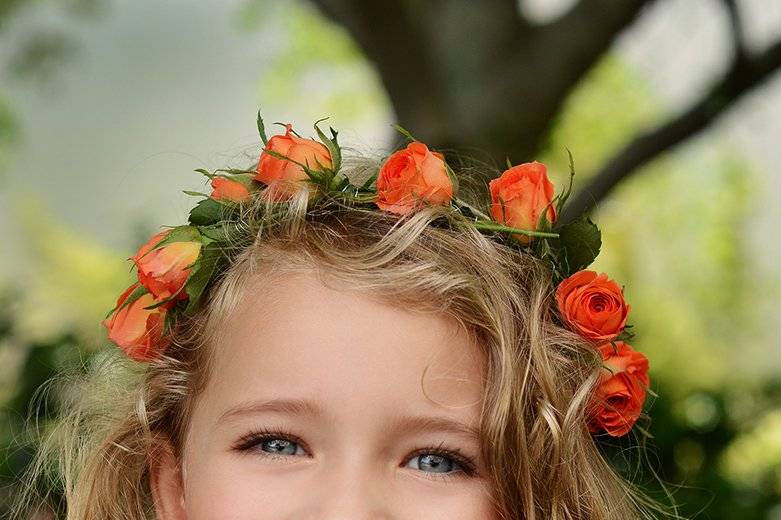 Sweet Flower Girl