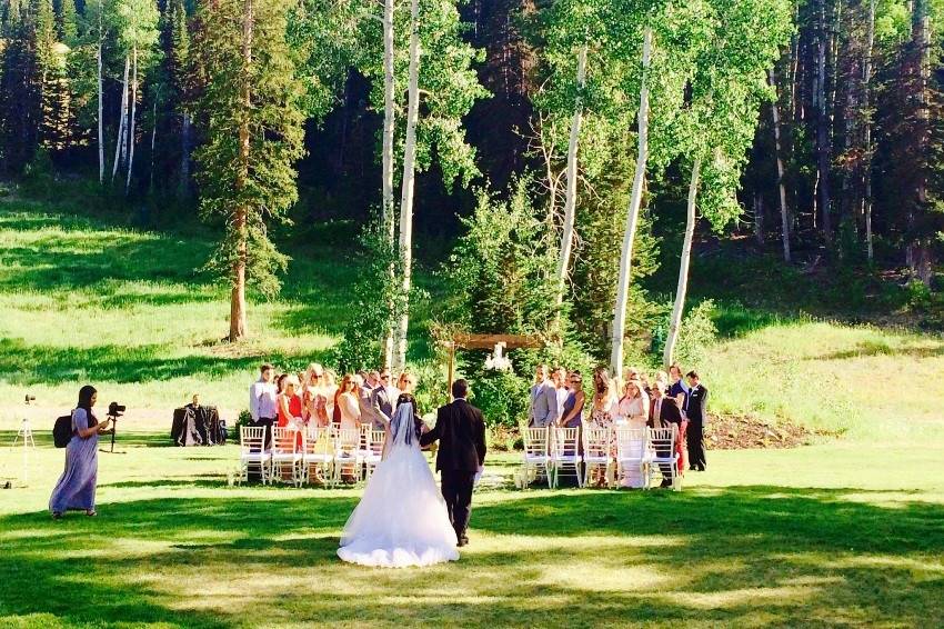 Wedding procession