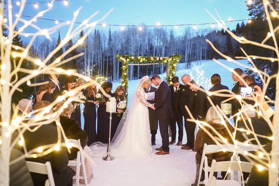 Mountain Top Wedding