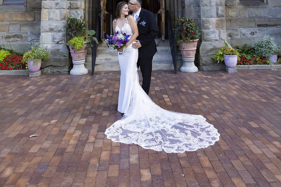 Detroit church wedding