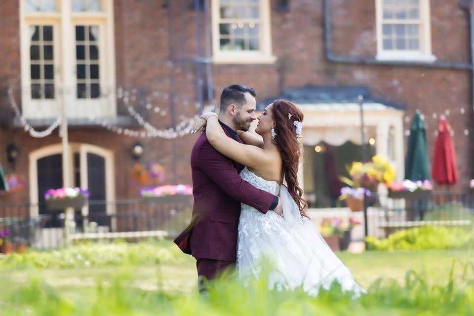 Wedding portrait in Saginaw