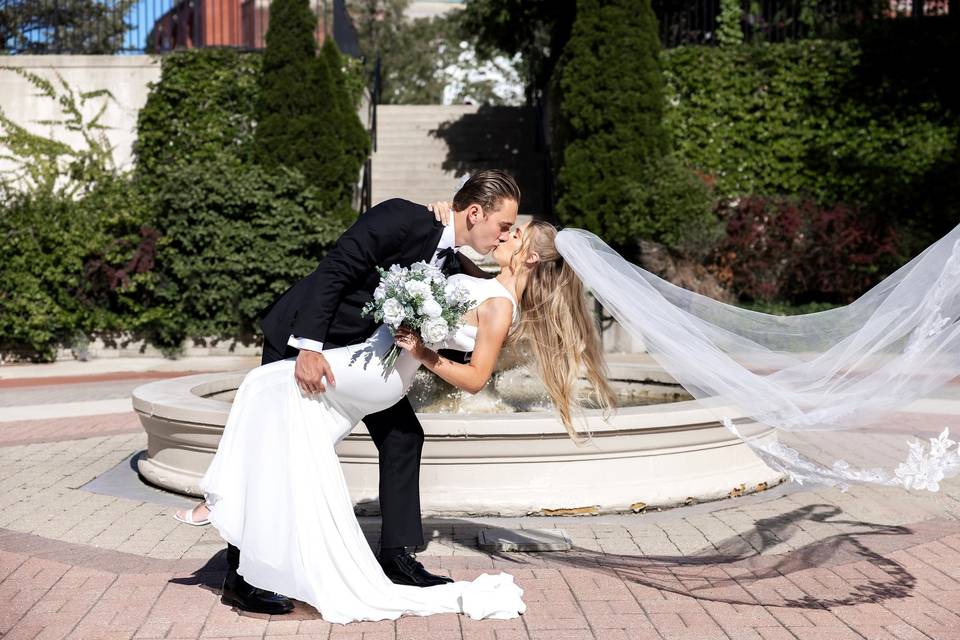 Bride and groom