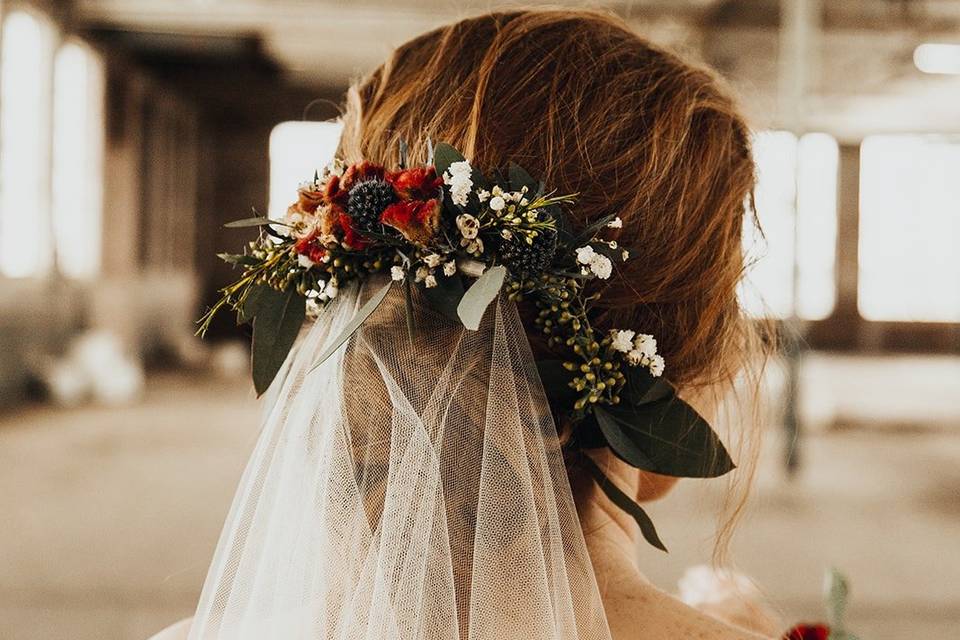 Bridal hair piece