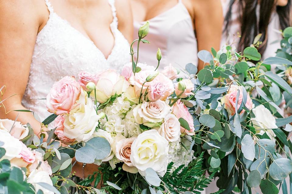 Bridal party florals