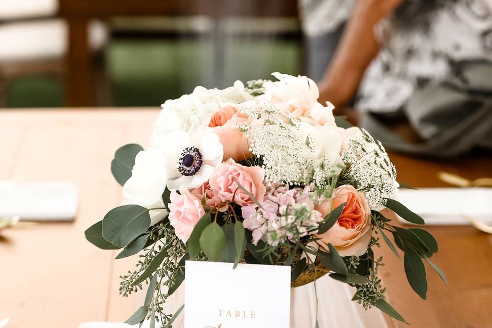 Farm Table Centerpiece