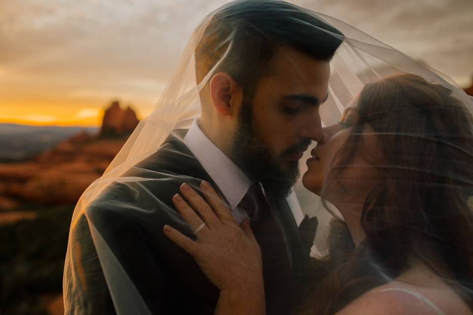 Sunset Romantic Elopement