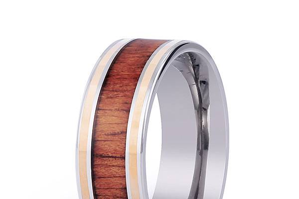 Koa Wood Rings