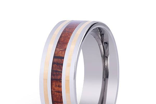 Koa Wood Rings