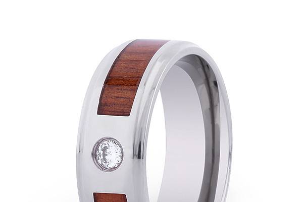 Koa Wood Rings