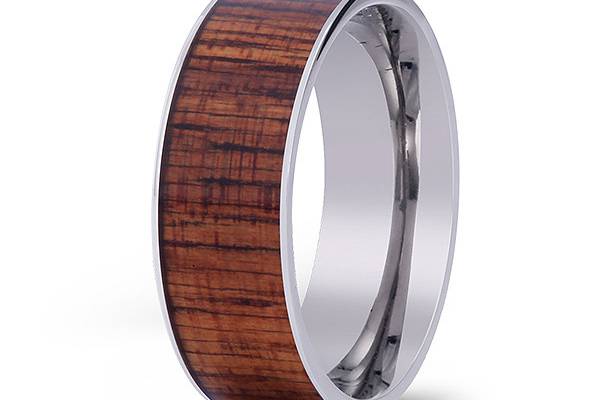 Koa Wood Rings