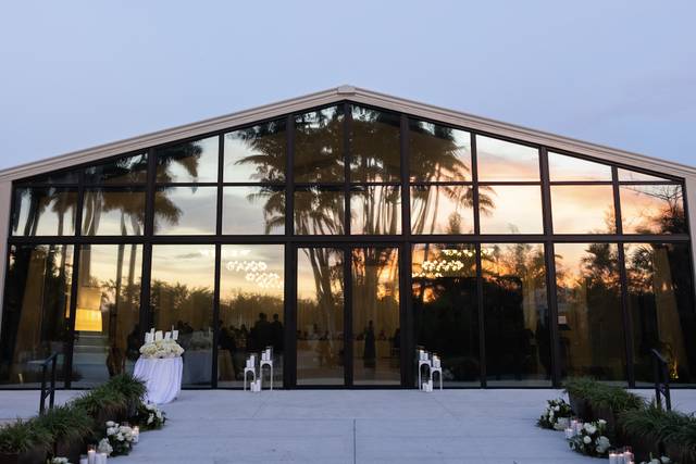 Glass Barn Reception Space