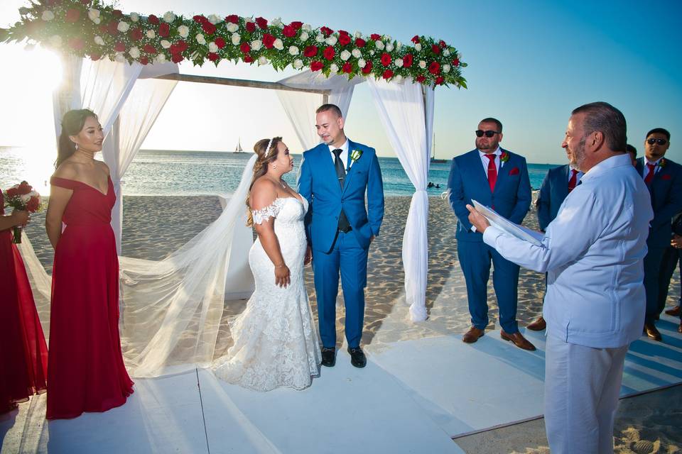 Magical beach weddings