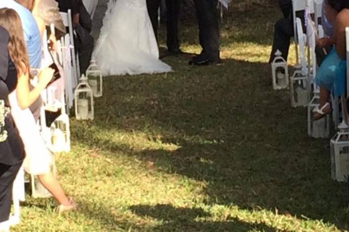 Couple vows