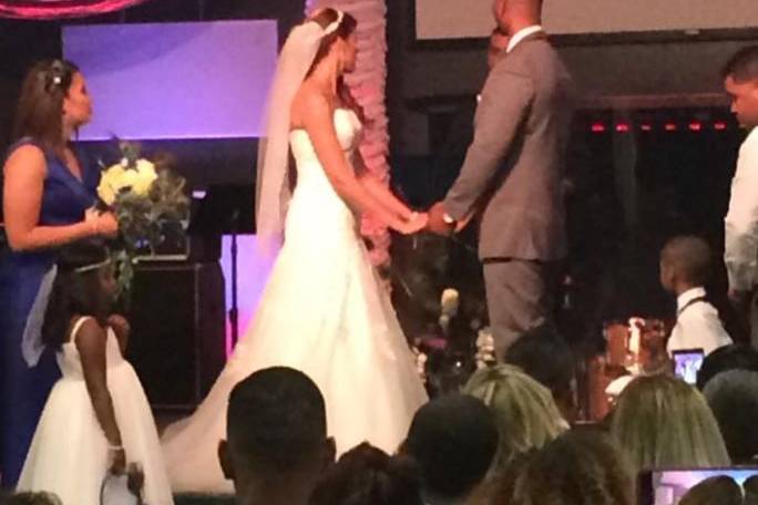 Couple vows