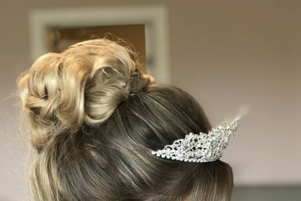 Princess updo